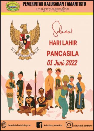 Selamat Hari Lahir Pancasila 01 Juni 2022