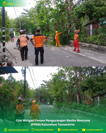 Giat Mitigasi Forum Pengurangan Resiko Bencana (FPRB) Kalurahan Tamantirto