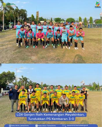LDII Gonjen Raih Kemenangan Meyakinkan, Tundukkan PS Kembaran 3-0